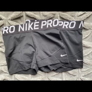 Black Nike Pro M Shorts